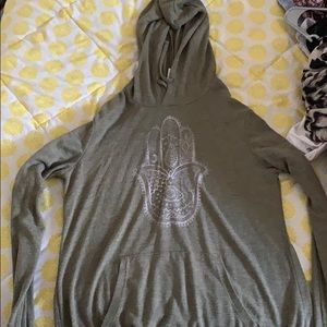 Hamsa printed sweatshirt